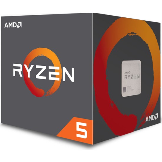 AMD Ryzen 5 1600 3.60GHz/3.40GHz 16MB Cache Soket AM4 İşlemci