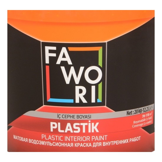 Fawori Plastik İç Cephe Duvar Boyası 20Kg Keten Beji Fiyatı