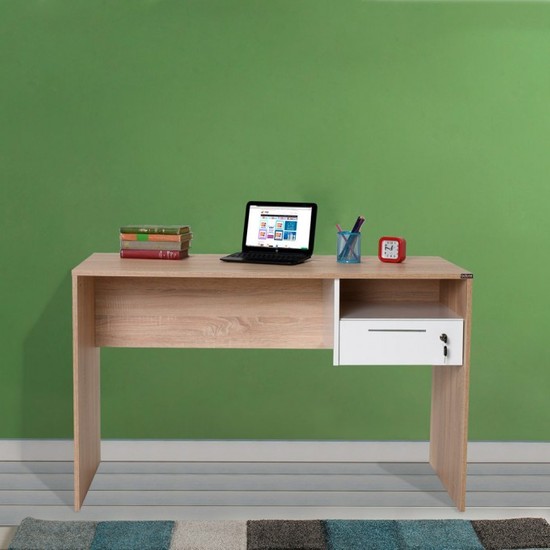 Adore Concept Kilitli Çekmeceli Çalışma Masası Sonoma Adore Concept Kilitli Çekmeceli Çalışma Masası Sonoma