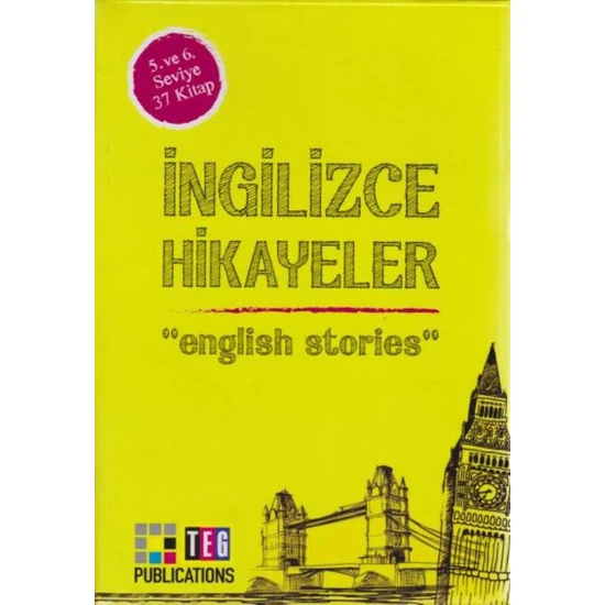 İngilizce Hikayeler 5. ve 6. Seviye 37 Kitap Takım