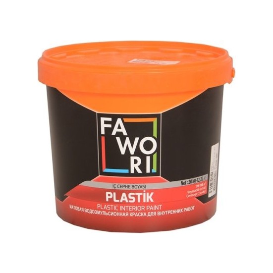 Fawori Plastik İç Cephe Duvar Boyası 20Kg Beyaz Fiyatı Fawori Plastik İç Cephe Duvar Boyası 20Kg Beyaz Fiyatı