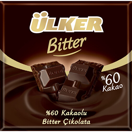 Ülker Çikolata Bitter 60 Kare 70 gr x 6 Adet Fiyatı