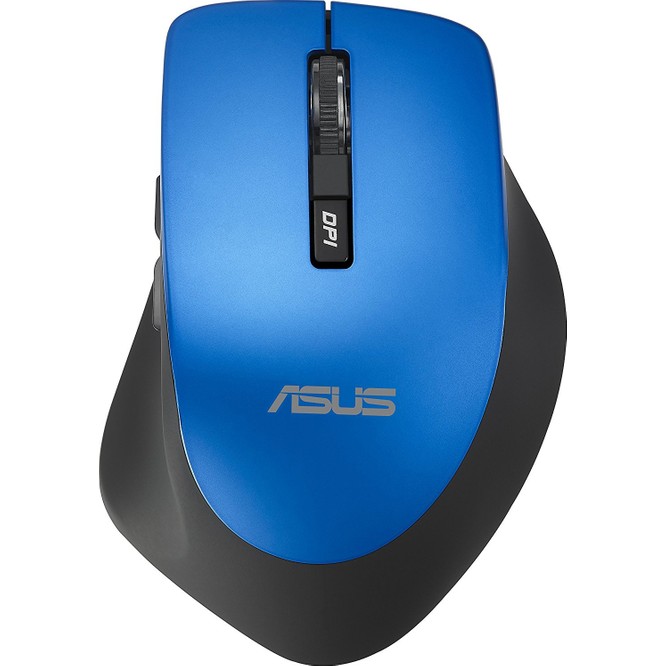 Asus WT425 Kablosuz Optik Sessiz Tıklama Özellikli Mavi Mouse