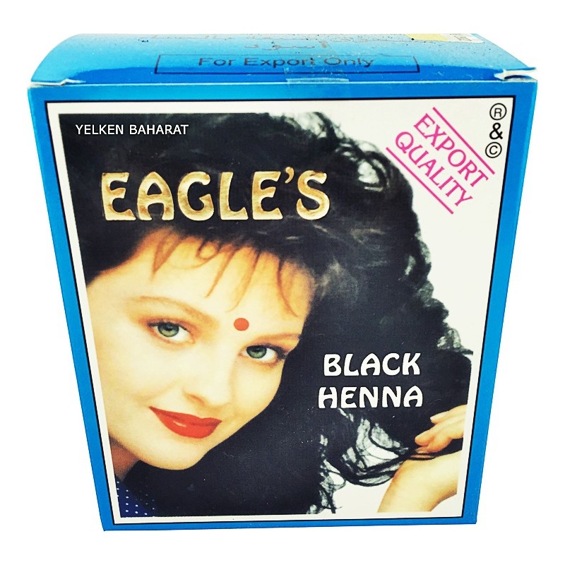 Eagle's Eagles Siyah Hint Kınası 6'lı paket