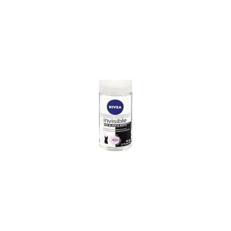 Nivea Invisible Black&White Roll-On Deodorant 25 ml Tüm Ciltler için 48 Saat Etkili Koruma