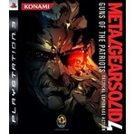 Konami Metal Gear Solid 4 PS3 Playstation 3 İçin FPS Oyun Tek Oyuncu Desteği Genel Yaş Uyumlu
