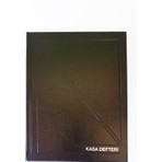 Gürpaş Kasa Defteri 17X24 (368 Yaprak) Cilt Bezli Siyah