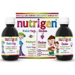 Nutrigen Balık Yağı ve Üzüm Şurubu Seti (200 ml + 200 ml) - Çinko ve Vitamin İçeren Çocuk Gelişimi Destekleyici