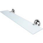 Empa Krom Cam Dikdörtgen Etajer Banyo Aynası Altlığı Şık Tasarım ve Uzun Ömürlü Malzeme