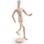 Art Ahşap Model Mankeni 30 cm Sanatsal Figürler İçin Uygun Detaylı Tasarım
