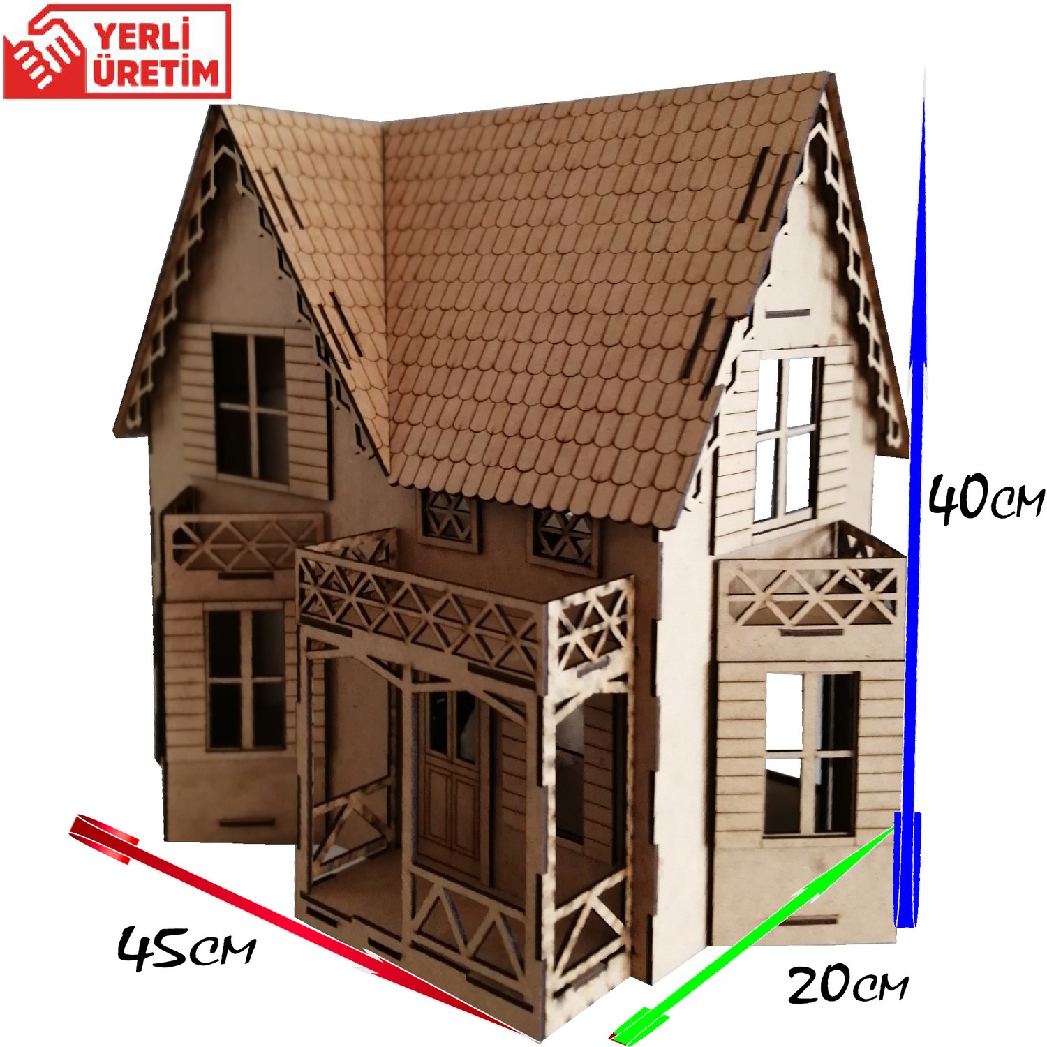 Ahşap Toys Ahşap Bebek Evi Fiyatı Taksit Seçenekleri