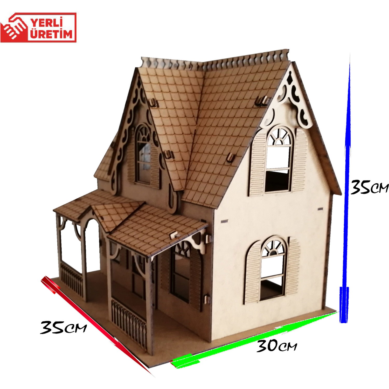 Ahşap Toys Ahşap Bebek Evi Fiyatı Taksit Seçenekleri