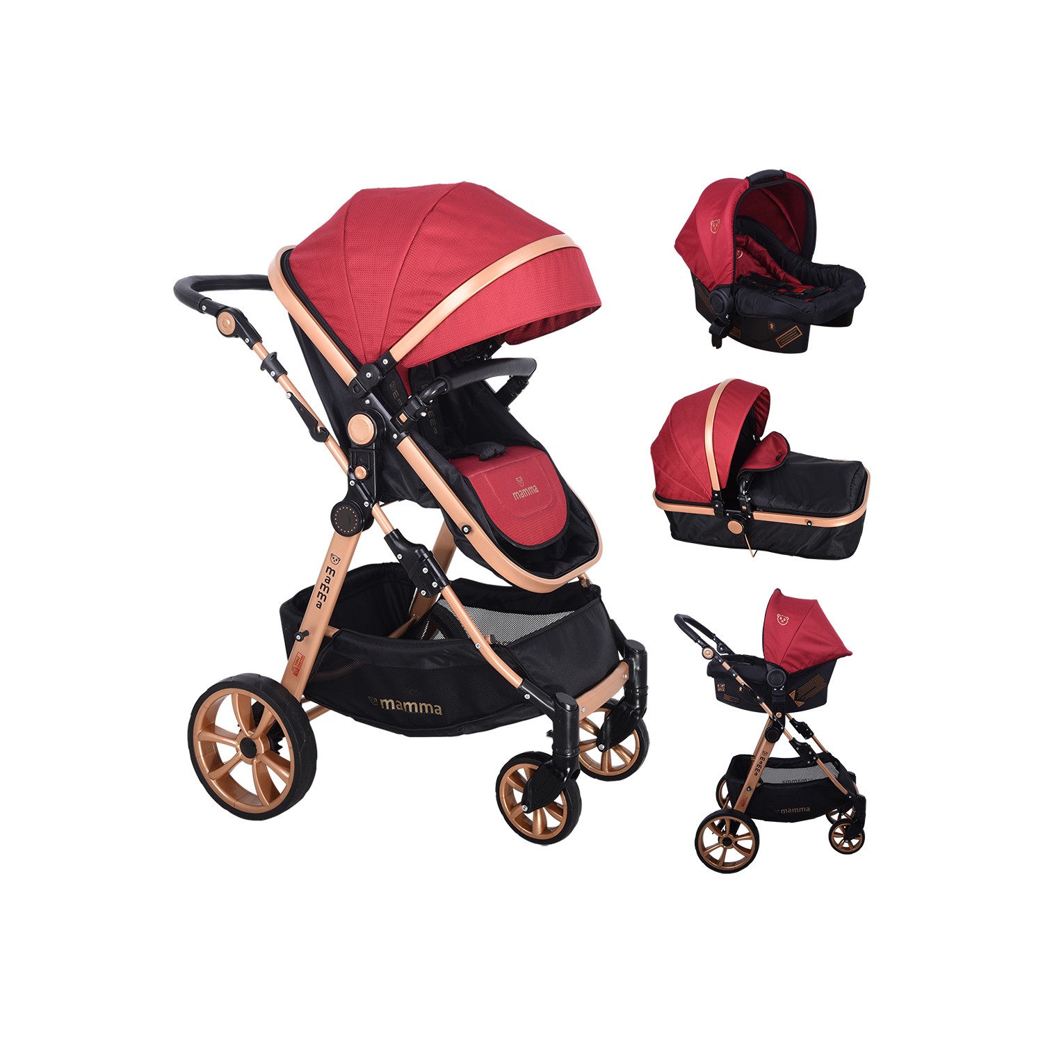 Mamma Tiger Gold Travel Sistem Bebek Arabası Fiyatı