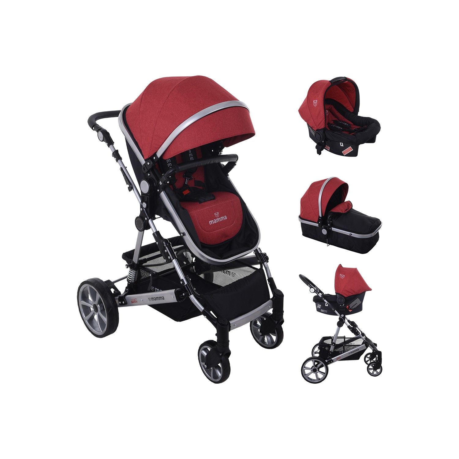 Mamma Eagle Travel Sistem Amortisörlü Bebek Arabası Fiyatı