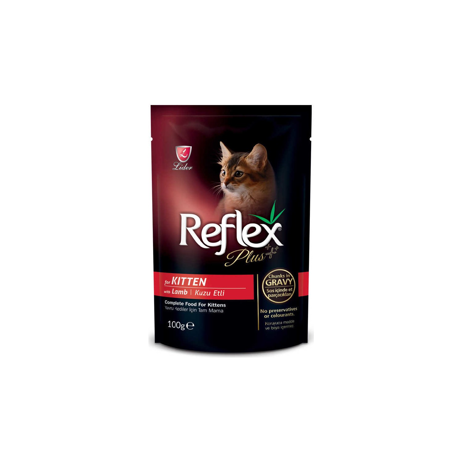 Reflex Plus Kuzu Etli Yavru Kedi Yas Mama Konserve 24 Adet X Fiyati