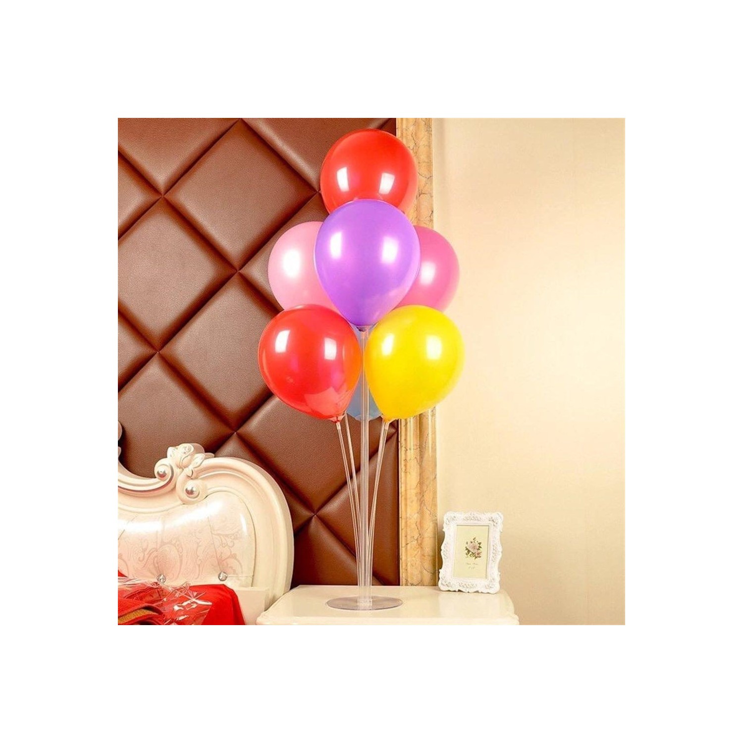 Balon Evi 2 Adet Ayaklı Balon Standı Dekoratif 7 Li Balon Fiyatı