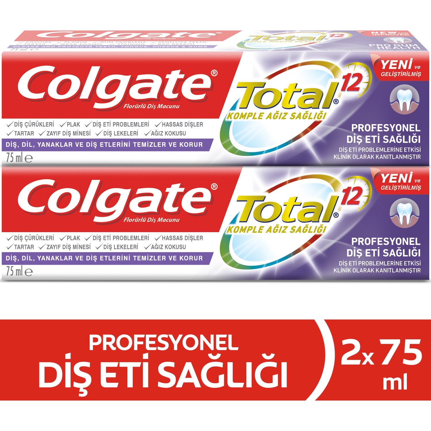 Colgate Total Profesyonel Diş Eti Sağlığı Diş Macunu 75 ml x Fiyatı