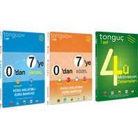 Tonguc Akademi 7 Sinif Sozel Sayisal Ve Deneme Set 3 Kitap Kitabi