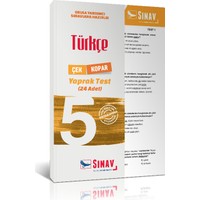 Sınav Yayınları 5. Sınıf Türkçe Yaprak Test