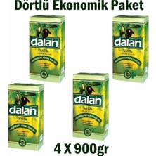 Dalan 5'li Antik Pirina Zeytin Sarayı Doğal Zeytinyağlı Sabun 4'lü Paket 4 Adet x 900 gr / 3,6kg