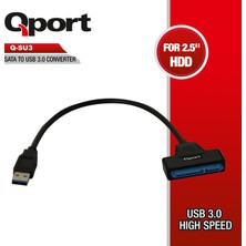 Qport Q-SU3 Sata To USB 3.0 Çevirici
