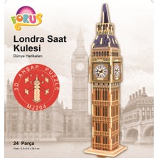 Forus Londra Saat Kulesi 3D Ahşap Puzzle