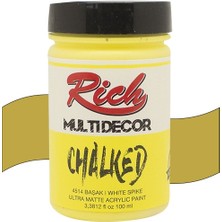 Rich Multi Decor Chalked Akrilik Boya 100 Ml. 4514 Başak Sarı