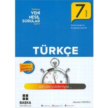 Başka Yayıncılık 7.Sınıf Türkçe  Yeni Nesil Soru Kitabı
