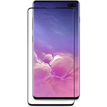 Ehr. Apple iPhone 7 Plus Kılıf Sim Parçacıklı Yogo Soft Silikon Kılıf + 5D Full Nano Ekran Koruyucu Cam Mor