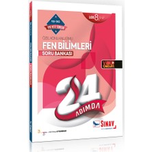 Sınav Yayınları 8. Sınıf LGS Fen Bilimleri 24 Adımda Özel Konu Anlatımlı Soru Bankası