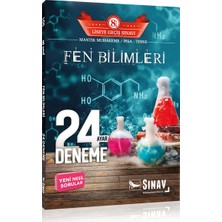 Sınav Yayınları 8. Sınıf LGS Fen Bilimleri 24 Deneme