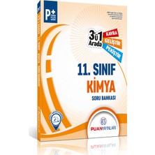 Puan Yayınları 11. Sınıf Kimya 3'ü 1 Arada Soru Bankası