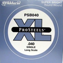 Daddario Psb040 Bas Tek Tel Pro Steel 040 Long (Sol)
