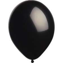 Balon Evi Siyah Latex 100 Lü Balon