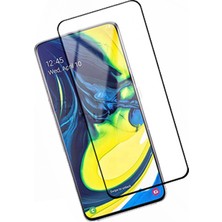 BlitzPower Samsung Galaxy A80 6D Tam Kaplayan Nano Glass Ekran Koruyucu