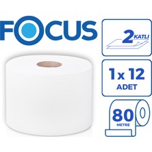 Focus Optımum İçten Çekmeli Tuvalet Kağıdı 12X80 m