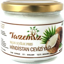 Tazemiz  Hindistan Cevizi Yağı 300 ml