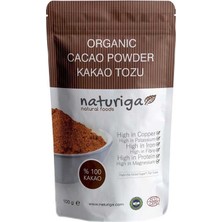 Naturiga Organik Kakao Tozu 100 Gr.