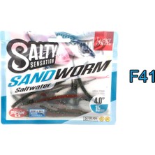 Lucky John Sandworm SaltWater 10Cm Lrf Silikon Yem