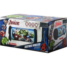 Volkano Marvel Avengers Yenilmezler Radyolu USBli Bluetooth Hoparlör Lisanslı MV-1003-AV1