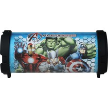 Volkano Marvel Avengers Yenilmezler Radyolu USBli Bluetooth Hoparlör Lisanslı MV-1003-AV1