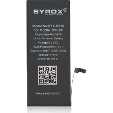 Syrox SYX-B216 Apple iPhone 6 Plus Batarya