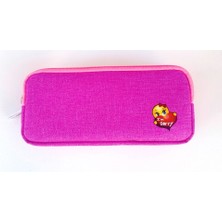 Gürpaş Lüks Çift Fermuarlı Kalemlik Emoji Desenli Kalem Kutusu