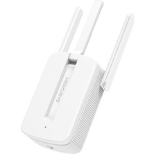 Mercusys Wifi Pro Sinyal Güçlendirici 300 Mbps -Sinyal Yakınlaştırıcı-Wifi 3 Antenli signal Menzil Genişletici-MW300RE-Türkçe versiyon
