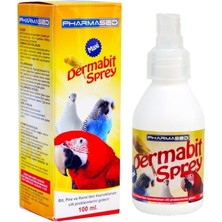 Pharmased (Dermabit) Kuşlar İçin Bit, Pire ve Parazit Spreyi 100 ml