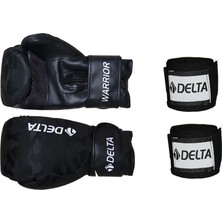 Delta Warrior Kamuflaj Desen Boks Eldiveni + Boks El Bandajı Seti