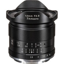 7ARTISANS 12MM F2.8 Manual Focus Lens Canon (Eos M Mount)