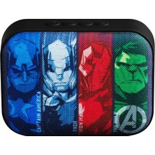 Volkano Marvel Avengers Bluetooth Kablosuz Hoparlör Lisanslı MV-1010-AV