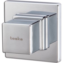 Teska 20" Lüx Kare Model Ankastre Vana
