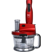 Fakir Mr Chef Quadro 1000 W Blender Seti Rouge